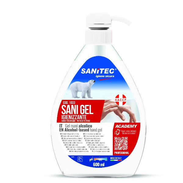 Image of CF6 SANIGEL MANI IGIENIZZANTE 600ML 074