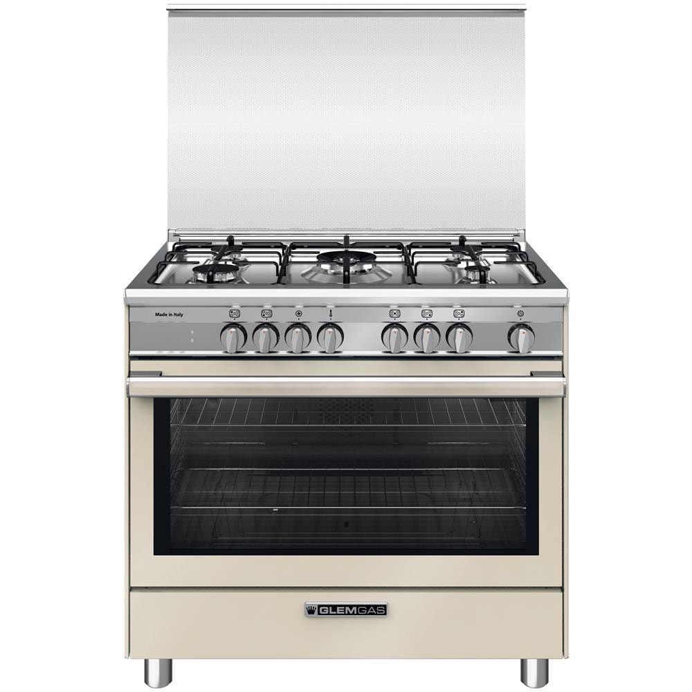 Image of Glem Gas SB965MCR cucina Beige, Acciaio inossidabile A+ 074