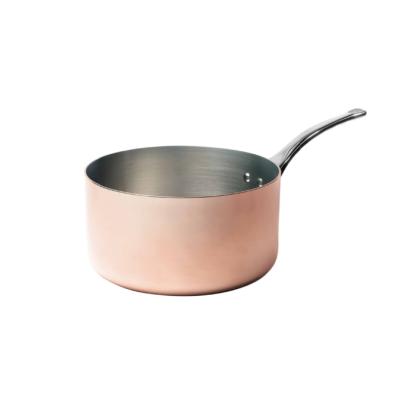 Image of De Buyer Copper Steel Induction Casserole Prima Matera 16cm (6206 16) deBuyer16) deBuyer 16) 074