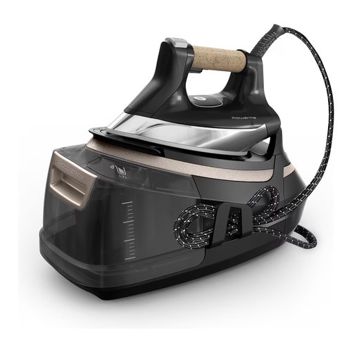 Image of Rowenta Eco Steam Pro 2800 W 1,3 L Piastra Microsteam 400 HD 3De Laser Beige, Nero 074