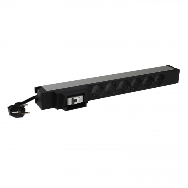 Image of Middle Atlantic Products 646831 unità di distribuzione dell'energia (PDU) 6 presa(e) AC 1U Nero 074