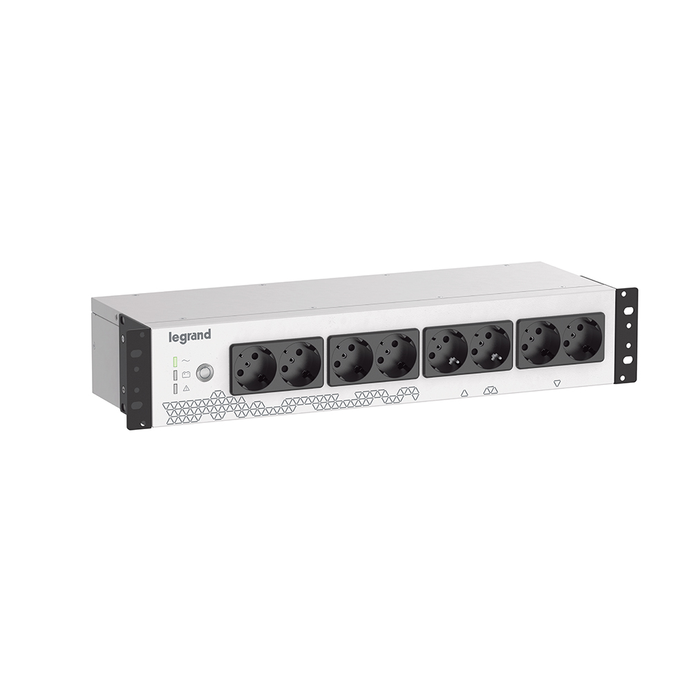 Image of Legrand Keor UPS PDU 800VA GR/IT INPUT 8 GR/IT OUTPUT gruppo di continuità (UPS) Standby (Offline) 0,8 kVA 480 W 16 presa(e) AC 074