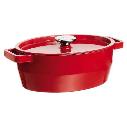 Image of Cocotte Pyrex SC5AC29 6241 Con Coperchio Rosso 074