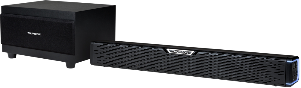 Image of THOMSON SOUND BAR + SUB 2.1 BT 5.0 120W BLACK SB60BTS 074