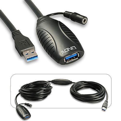 Image of Lindy 43156 cavo USB USB 3.2 Gen 1 (3.1 Gen 1) 10 m USB A Nero 074