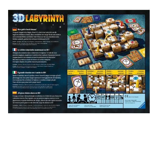 Image of Ravensburger 00.026.113 3D Labyrinth Gioco da tavolo Viaggio/avventura 074