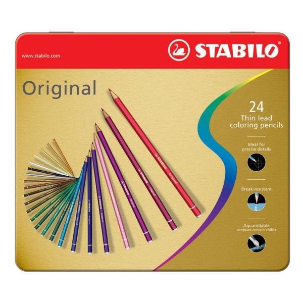 Image of STABILO Original Multicolore 24 pz 074