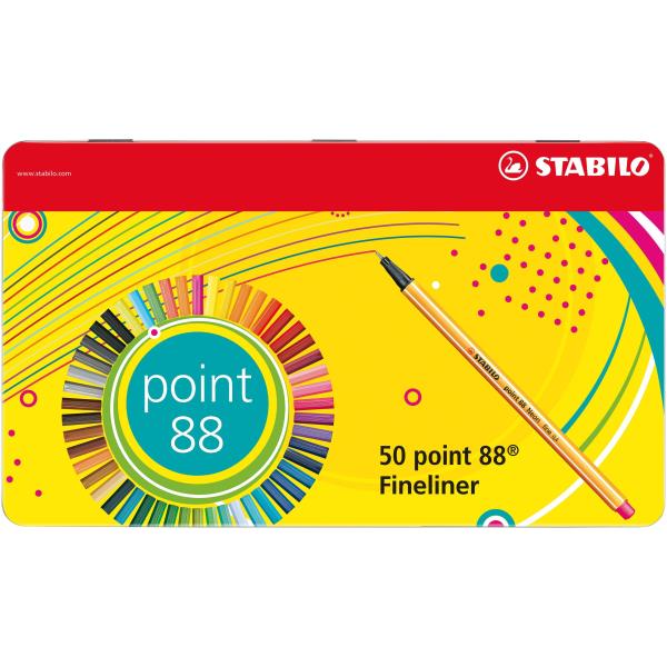 Image of STABILO Point 88 penna tecnica Multicolore 50 pz 074