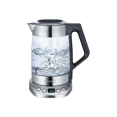 Image of Severin Kettle 1,7l glass argento WK 3479 (WK 3479) 074