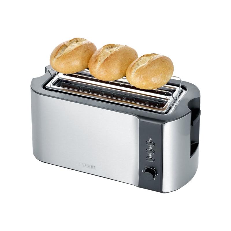 Image of Severin Toaster 4 Slice stainless steel AT 2590 (AT2590) 074