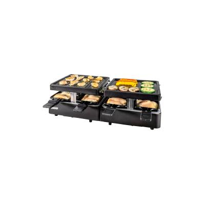 Image of Unold 48755 griglia per raclette 8 persona(e) 1300 W Nero 074