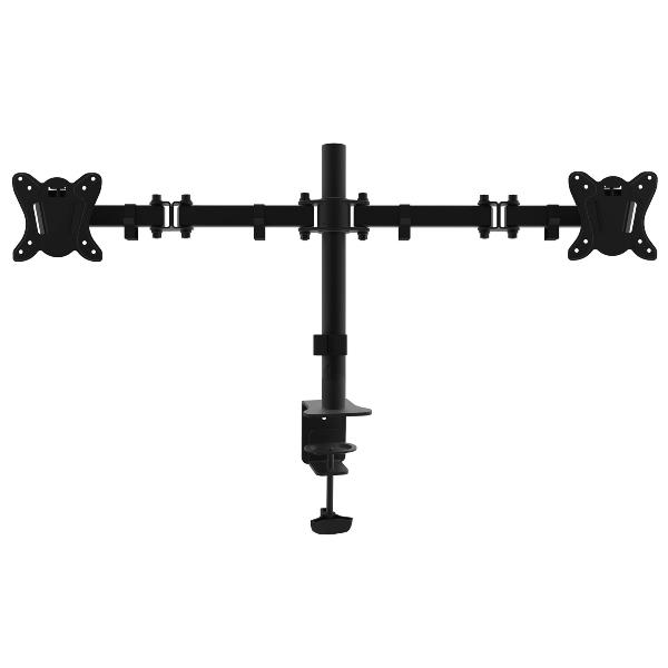 Image of Equip Staffa di montaggio da tavolo articolata per doppio monitor da 13” a 27” 074