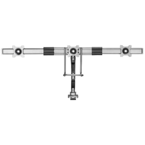 Image of Equip Staffa di montaggio da scrivania per monitor tripli da 17” a 27” 074