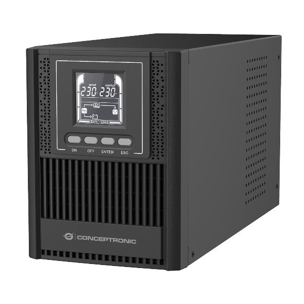 Image of Conceptronic ZEUS52E1K gruppo di continuità (UPS) Doppia conversione (online) 1 kVA 900 W 4 presa(e) AC 074