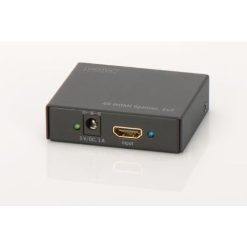 Image of DIGITUS SPLITTER 4K HDMI ULTRA HD PER 2 MONITOR CON 1 DISPOSITIVO 074