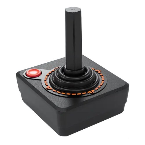 Image of Joystick Retro Games Ltd 1145025 ATARI CX40+ Wireless nero 074