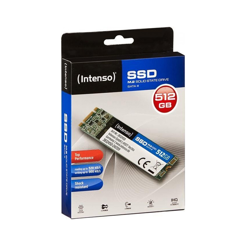 Image of SSD INTENSO 512GB TOP M.2 2.5 SATA3 3832450 074