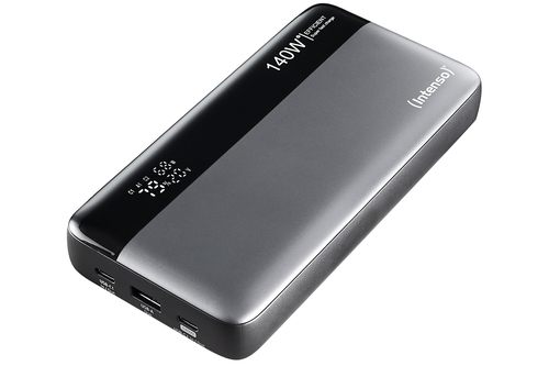 Image of INTENSO POWER BANK HE25000 140 W grigio - BLACK 074