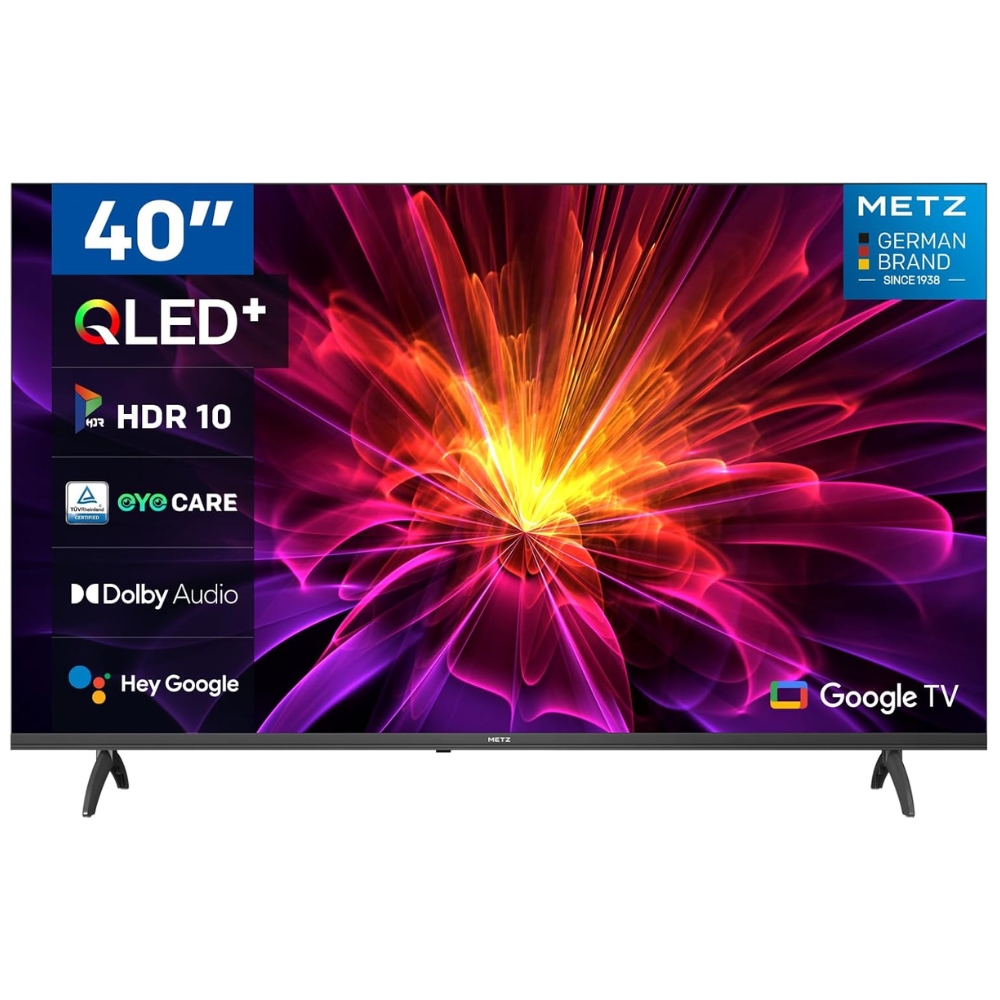 Image of Metz 40MQE7000Z TV 40 QLED Smart Google HDR DVB-T2 HEVC Wi-Fi 074