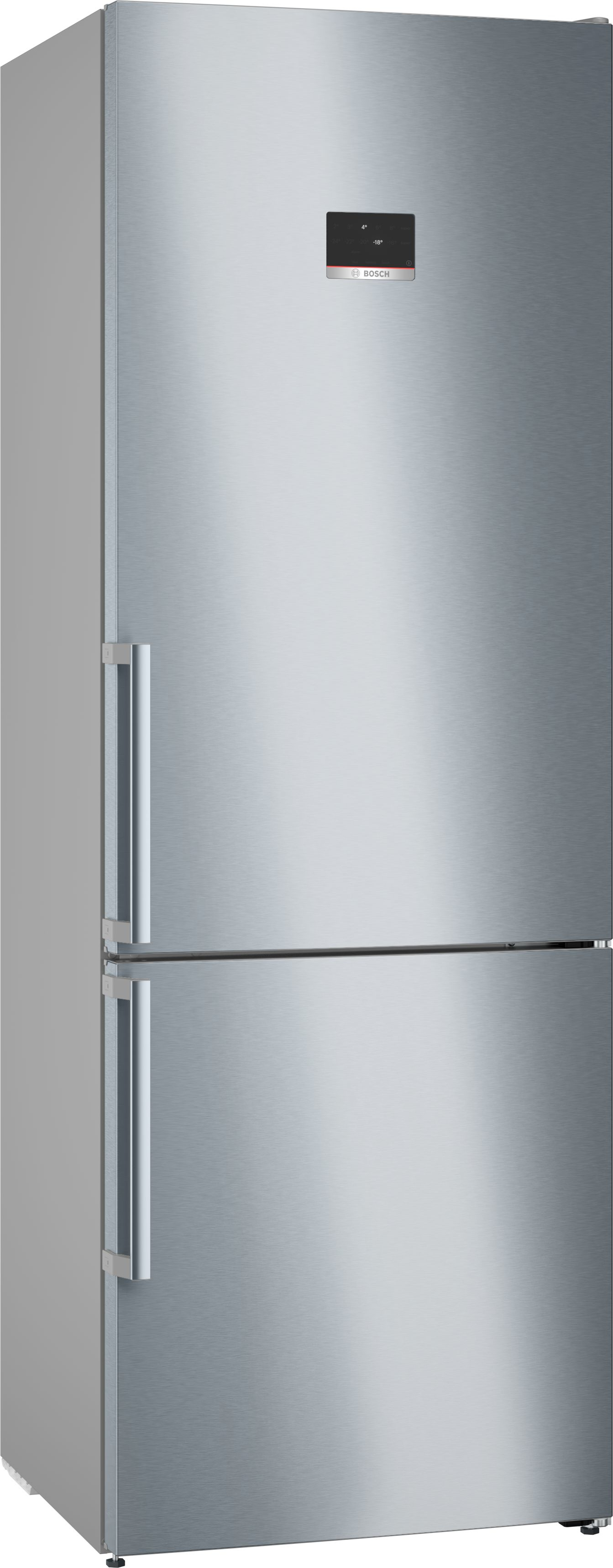 bsh elettrodomestici spa bosch serie 6 kgn49aict frigorifero con congelatore libera installazione 440 l c acciaio inossidabile nero uomo