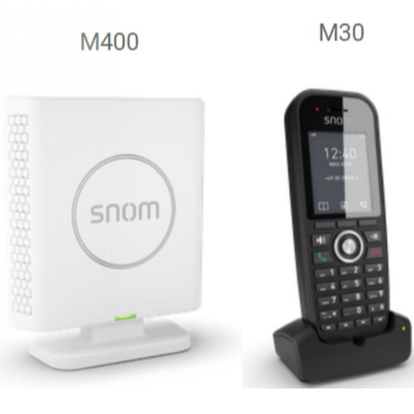 Image of SNOM M430 DECT BUNDLE DOUBLE-CELL 074