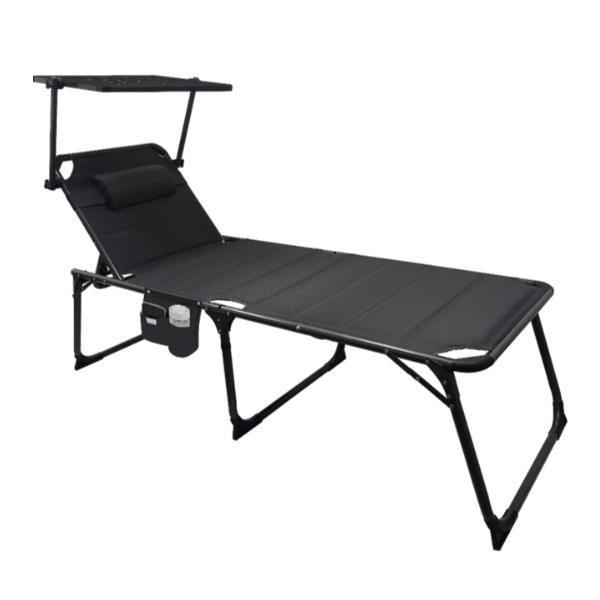 Image of TECHNAXX TX-275 SDRAIO SUN LOUNGER CON PANNELLO SOLARE 20W 074