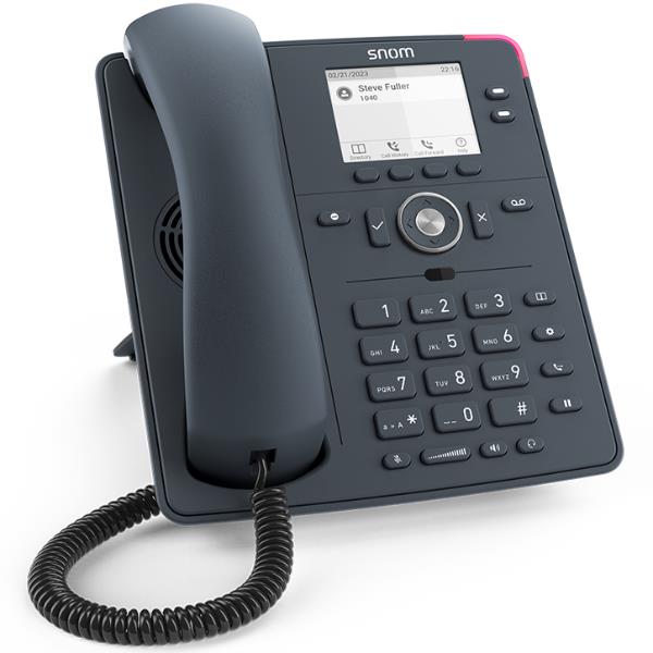 Image of TELEFONO SNOM D140 W/O PS BLACK 074