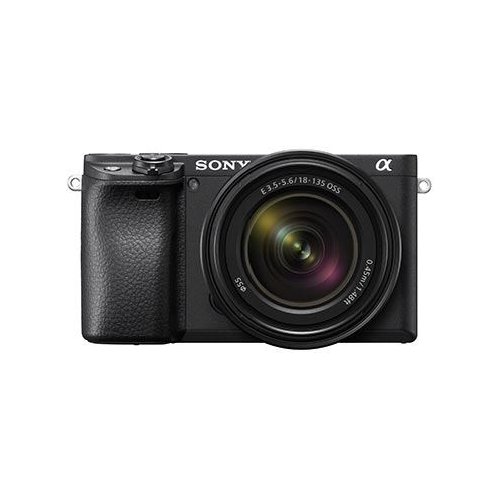Image of Sony α Alpha 6400 con obiettivo 18-135mm, mirrorless APS-C con Real-Time Eye AF