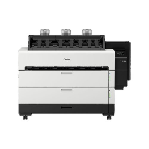 Image of CANON PLOTTER imagePROGRAF TZ - 30000 printer Stampante di grande formato High Volume da 36 pollici, con configurazione a consolle, per applicazioni CAD/GIS e POSTER. Stampe di qualit� e massima precisione fino al formato A0 con un sistema di inchiostro a