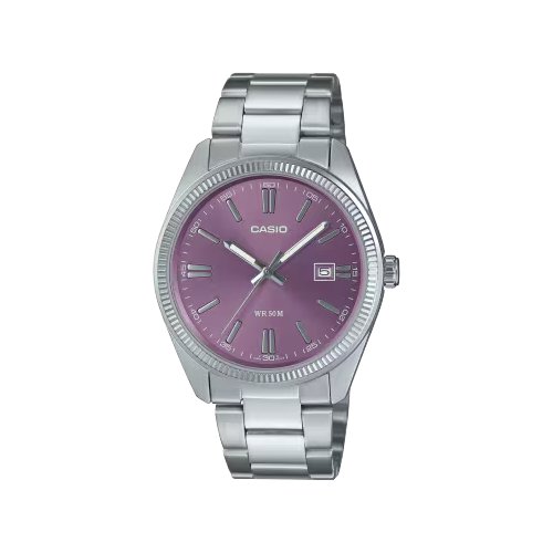 Image of Orologio Casio MTP 1302PD 6AVEF TIMELESS Purple e argento 074