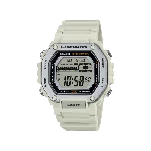 Image of Orologio Casio MWD 110H 8AVEF STANDARD bianco 074