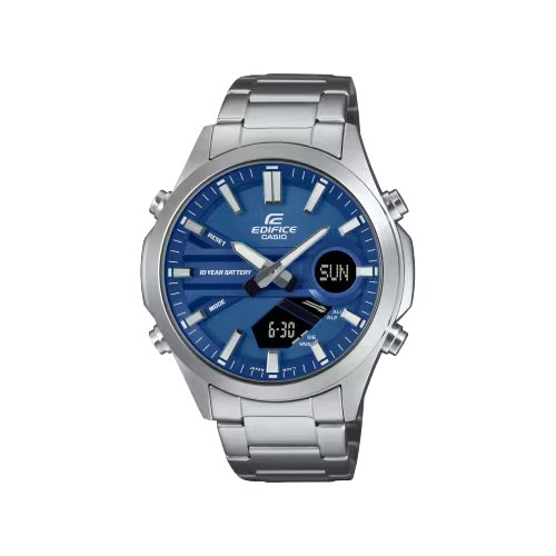 Image of Orologio Casio EFV C120D 2AEF EDIFICE argento e Blue 074