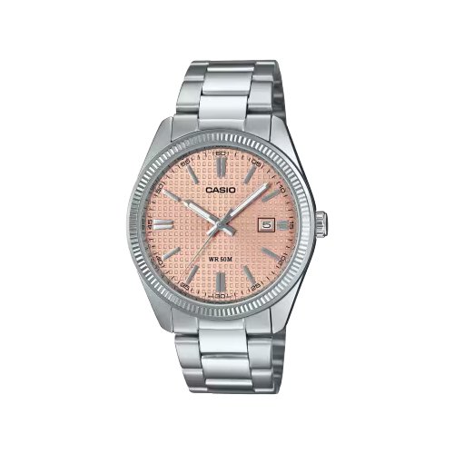 Image of Orologio Casio MTP 1302PE 4AVEF STANDARD argento e Rosa 074