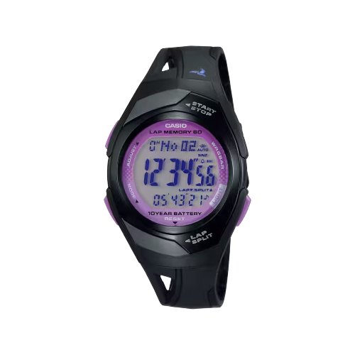 Image of Orologio Casio STR 300 1CEG SPORTS nero e Rosa 074