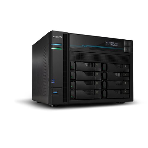 Image of ASUSTOR NAS TOWER 8 Bay 2x M.2 PCIeSATA Intel ATOM C3538 4Core 8GB 32GB MAX 2.5 GbE x2 USB 3.2 x2 .. AS6508T