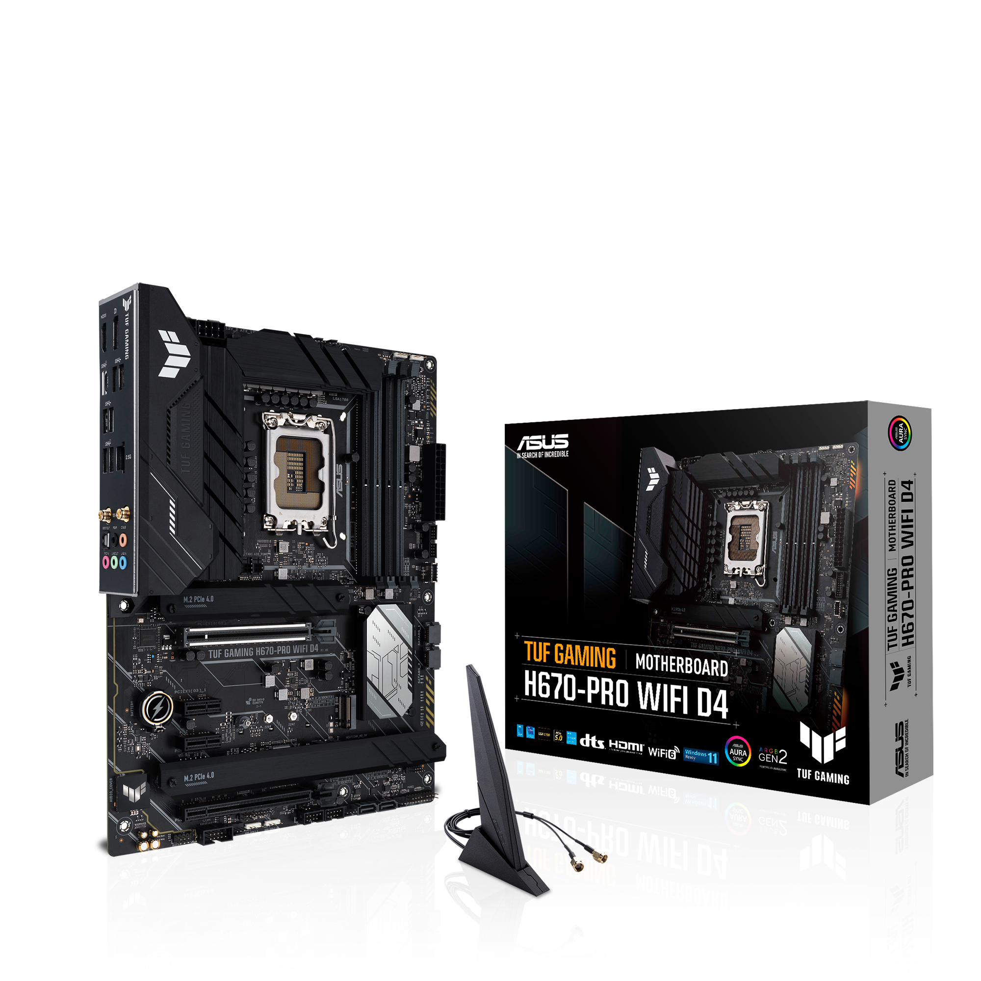 Image of ASUS TUF GAMING H670-PRO WIFI D4 Intel H670 LGA 1700 ATX 074