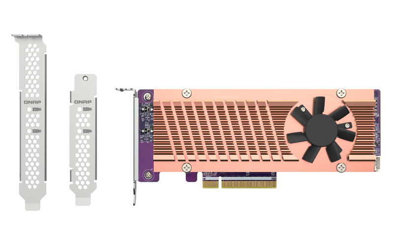 Image of QNAP QM2-2P-384A scheda di interfaccia e adattatore Interno M.2 074