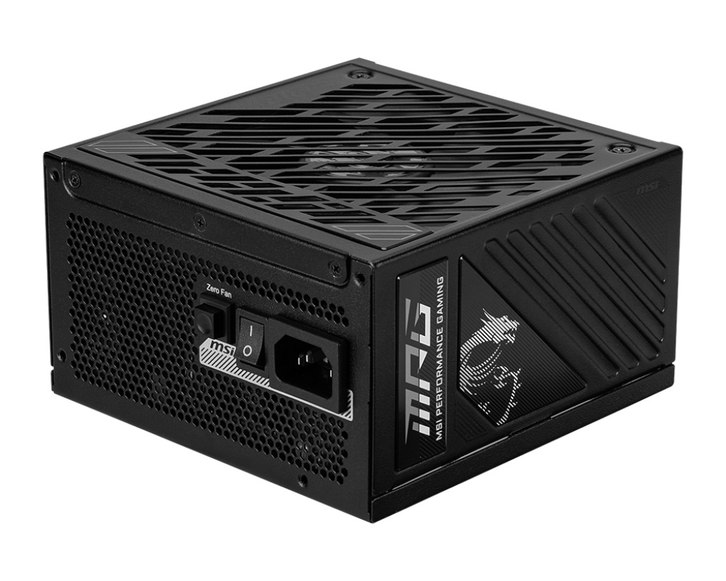 Image of MSI MPG A850GS PCIE5 alimentatore per computer 850 W 24-pin ATX ATX Nero 074