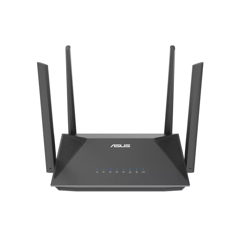 Image of ASUS RT AX52 AX1800 AiMesh router wireless Gigabit Ethernet Dual band 2.4 GHz5 GHz Nero