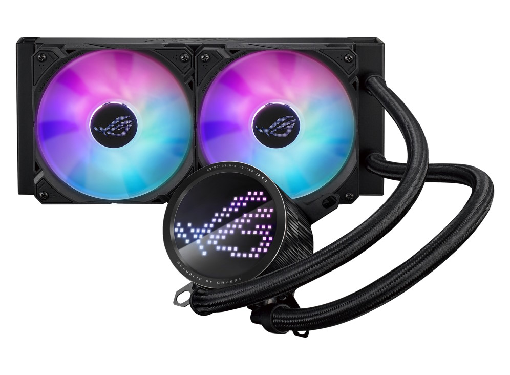 Image of ASUS ROG STRIX LC II 120 ARGB Processore Kit di raffreddamento a liquido 12 cm Nero