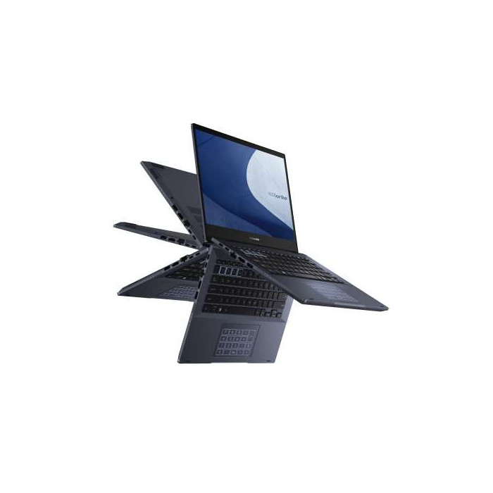 Image of ASUS ExpertBook B3404CMA Q50132X Intel Core Ultra 7 155H Computer portatile 356 cm 14 WUXGA 16 GB DDR5 SDRAM 512 GB SSD Wi Fi 6E 802.11ax Windows 11 Pro Nero