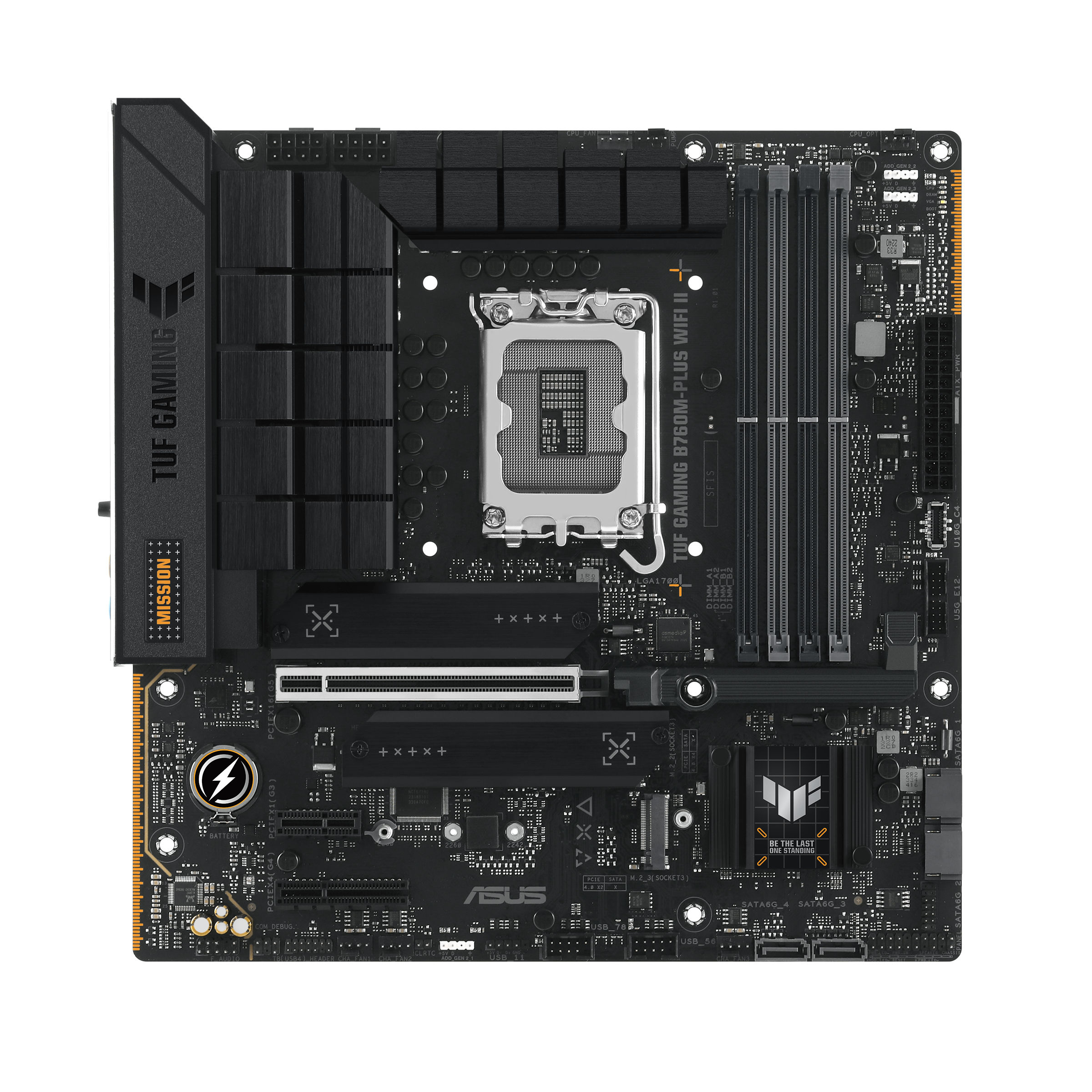 Image of ASUS TUF GAMING B760M-PLUS WIFI II Intel B760 LGA 1700 micro ATX 074