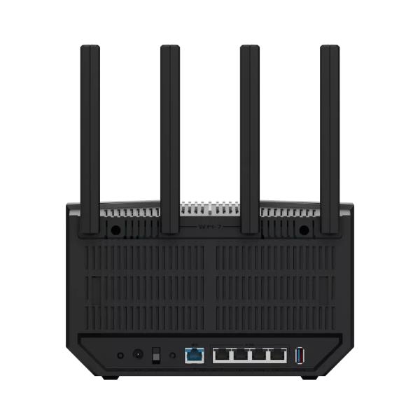 Image of ASUS RT-BE92U router wireless 10 Gigabit Ethernet Tri-band (2,4 GHz/5 GHz/6 GHz) Nero 074