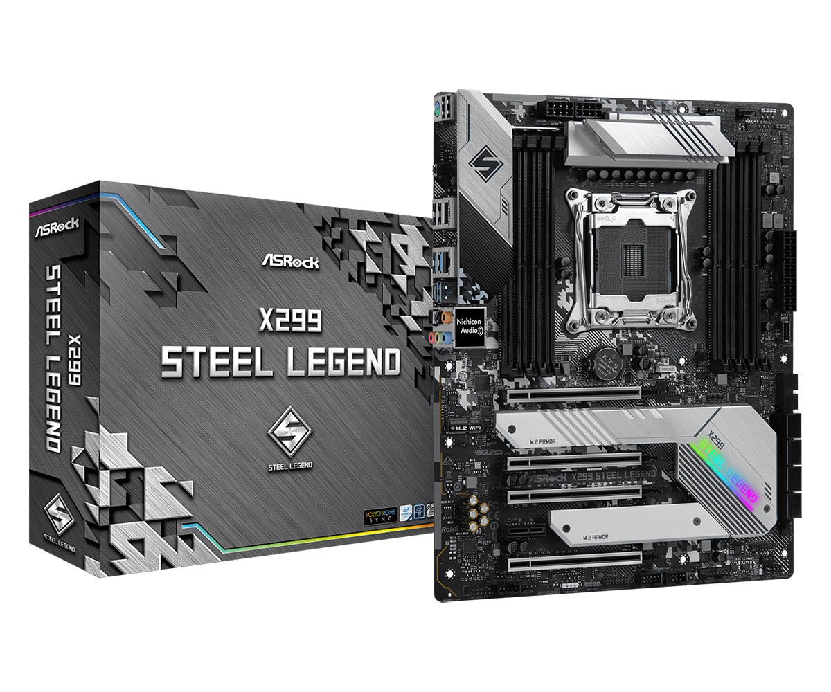 Image of ASROCK MB X299 X299 STEEL LEGEND LGA 2066 8DDR4