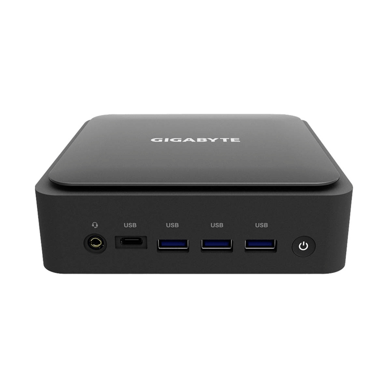 Image of GIGABYTE GB-BEI3-1220 barebone per PC/stazione di lavoro Nero i3-1220P 1,8 GHz Altoparlanti incorporati 074