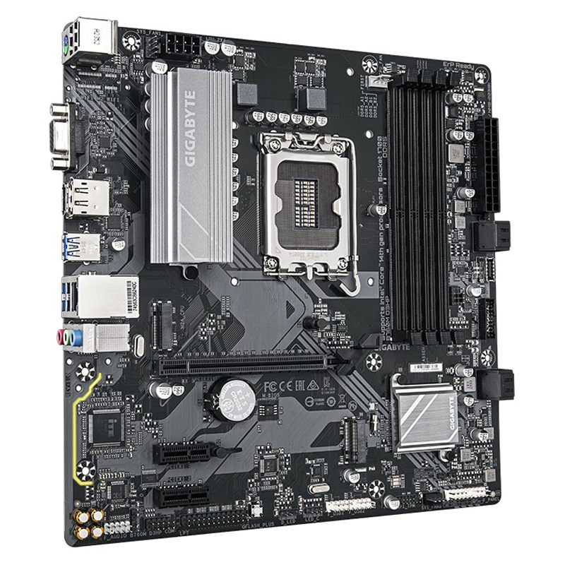 Image of GIGABYTE B760M D3HP Scheda Madre - CPU Intel Core di 14ª Generazione, VRM 4+1+1 fasi, fino a 5600 MHz DDR5, 2xPCIe 4.0 M.2, LAN GbE, USB 3.2 Gen 1 074