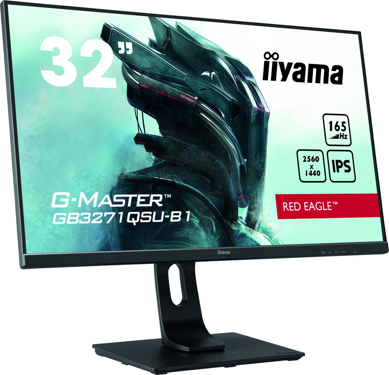 Image of iiyama G-MASTER GB3271QSU-B1 Monitor PC 80 cm (31.5") 2560 x 1440 Pixel Wide Quad HD LED Nero 074