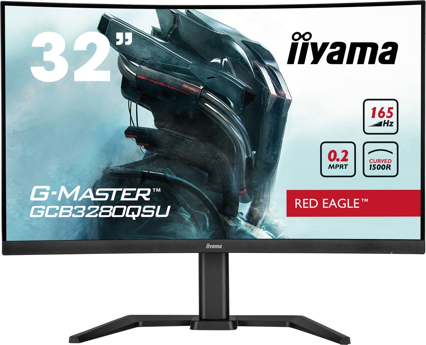 Image of iiyama G-MASTER GCB3280QSU-B1 Monitor PC 80 cm (31.5") 2560 x 1440 Pixel LED Nero 074