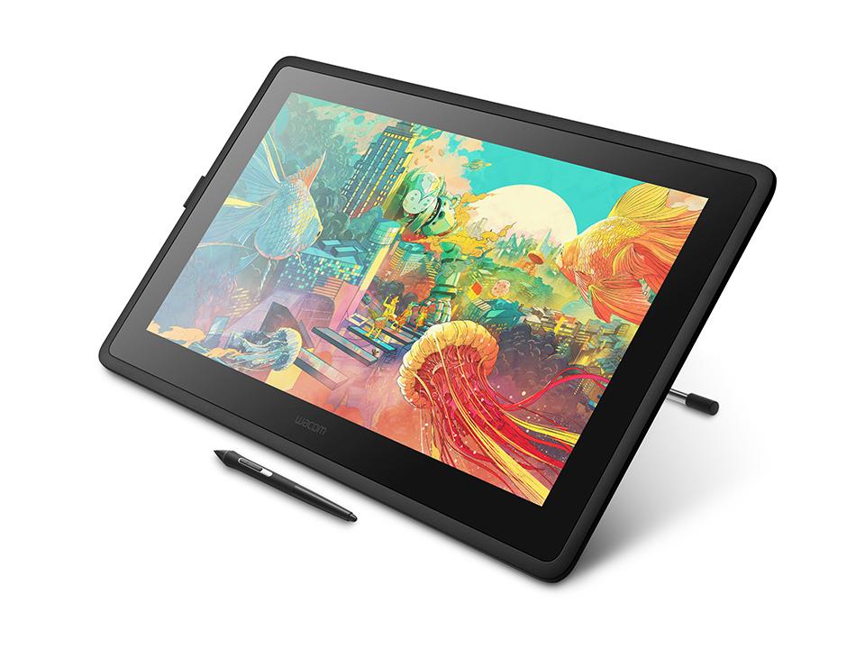 Image of Wacom Cintiq 22, Display full HD da 1.920 x 1.080 Interattivo con Penna di Precisione Wacom Pro Pen 2, comp, Supporto Regolabile per Illustrare e Disegnare, Colori Vivi e Android 6.0 Marshmallow [Classe di efficienza energetica E] 074