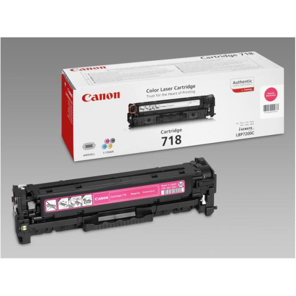 Image of Canon CRG-718 M toner 1 pz Originale Magenta 074